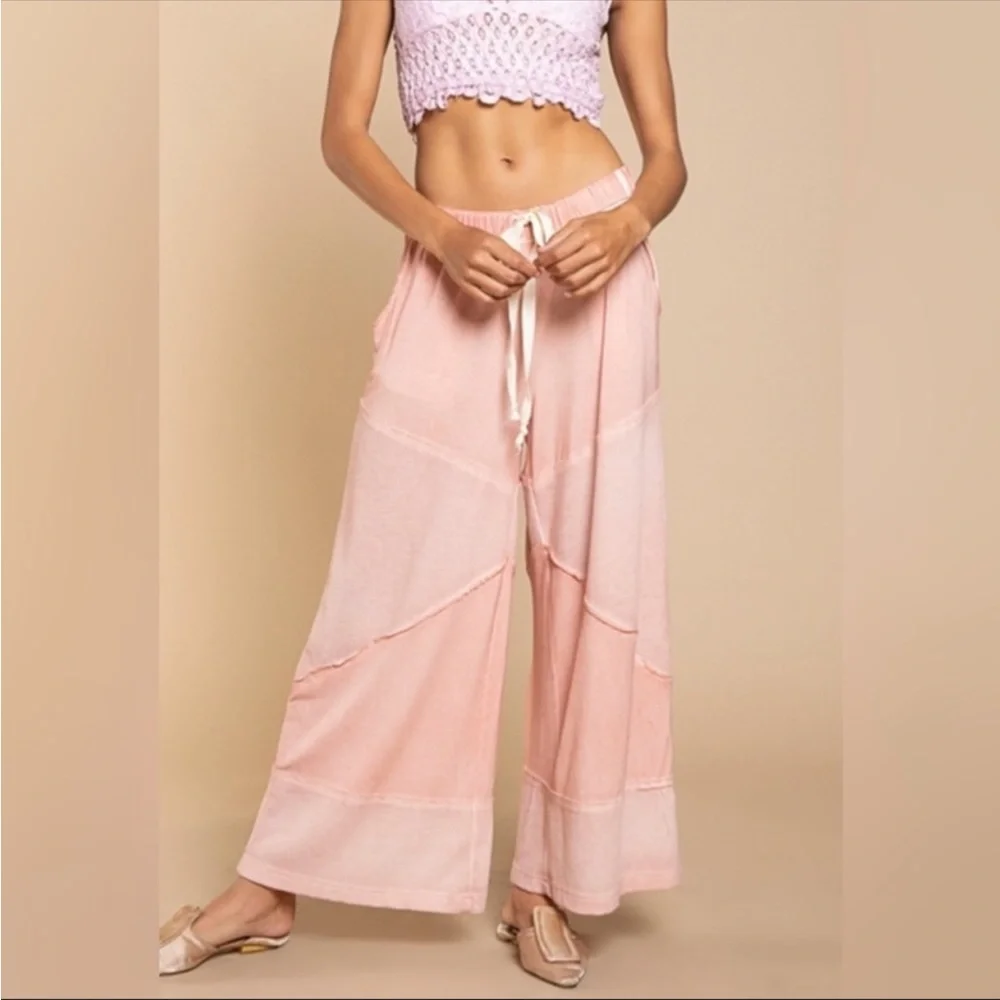 POL Cropped Pants + Adjustable Drawstring + Side Pockets – Best Seller - Picture 3 of 4